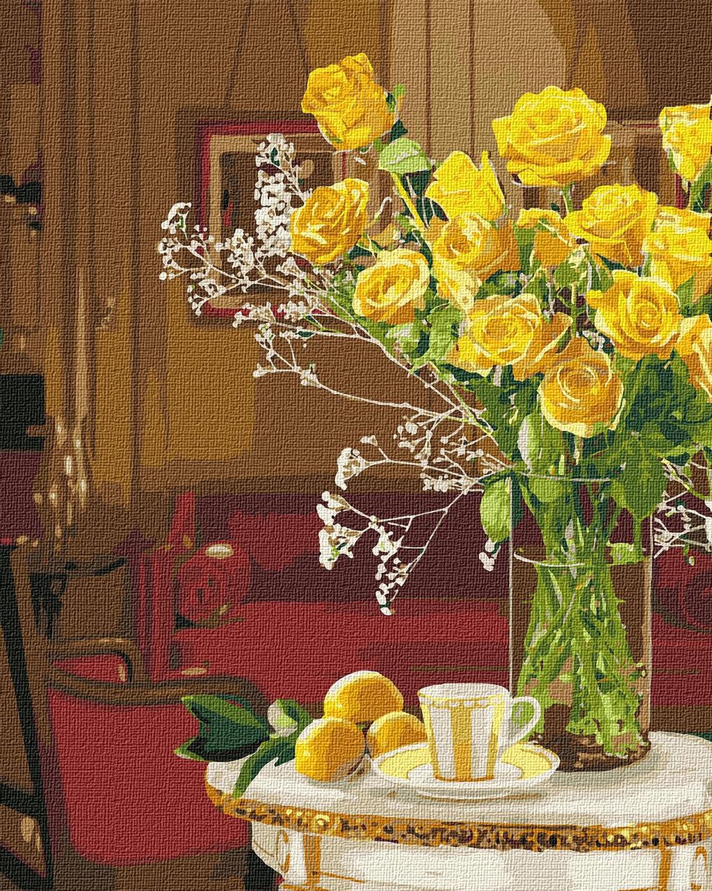 Картина по номерам Идейка Яркий букет 40х50 см (KHO3096)