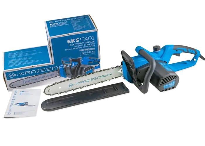 Пила ланцюгова електрична KRAISSMANN EKS'2401 (29405064) - фото 4 Пила ланцюгова електрична KRAISSMANN EKS'2401 (29405064) - фото 4