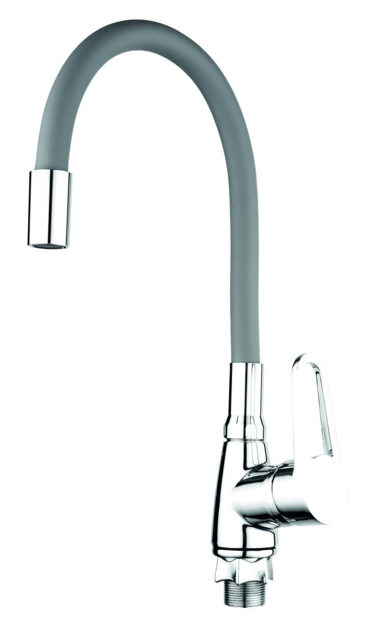 Змішувач для кухні MIXXUS Elba 014 Reflector Grey без підводки (MI6308)