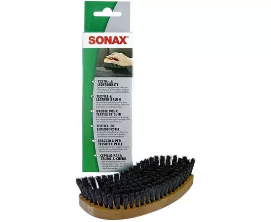 Щітка для чищення текстилю і гладкої шкіри Sonax Textile/Leather Brush (416741)