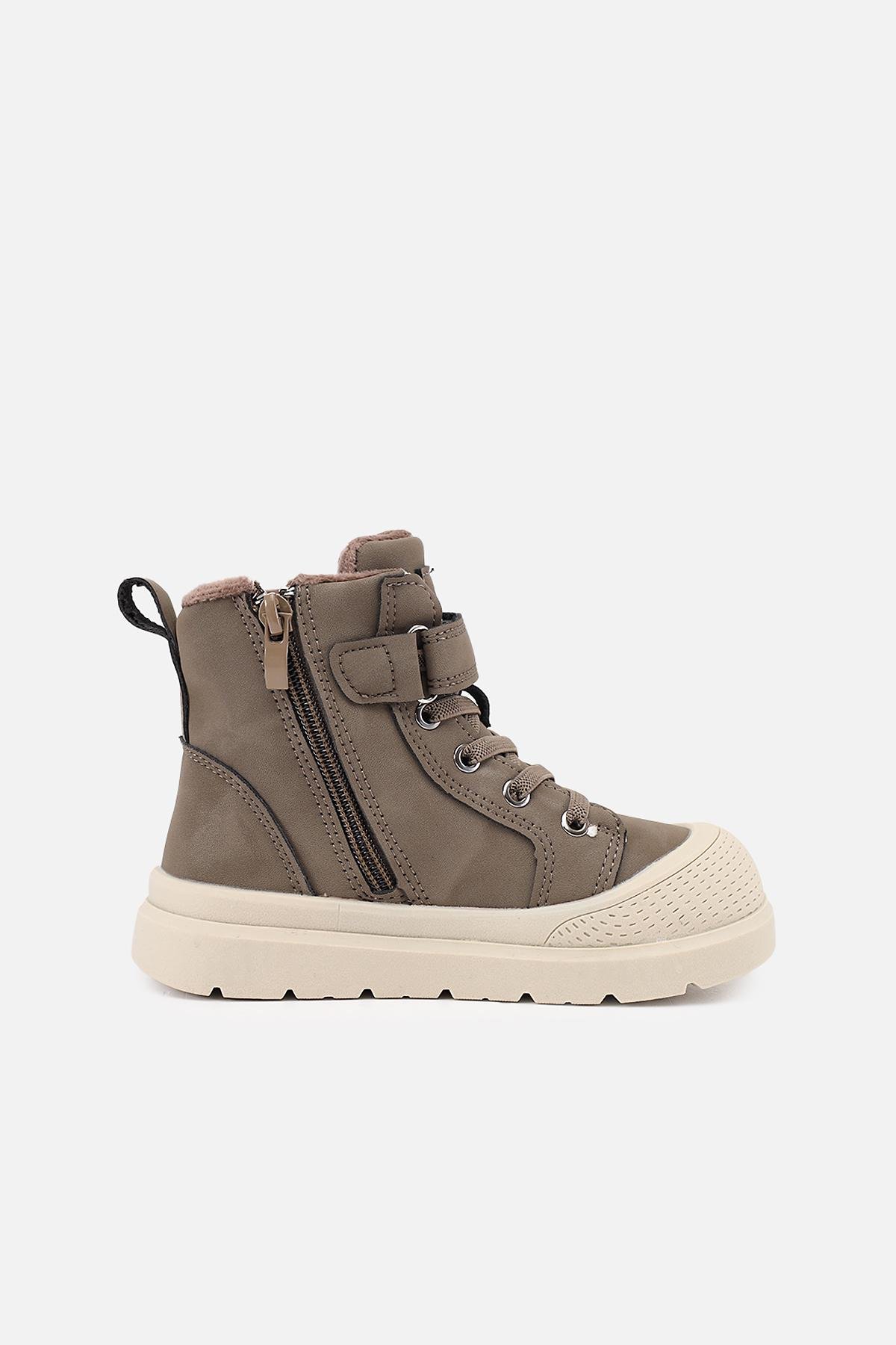 Черевики дитячі демісезонні ЦБ-00279228 для хлопчика р. 27 Хакі (29085763) - фото 2 Черевики дитячі демісезонні ЦБ-00279228 для хлопчика р. 27 Хакі (29085763) - фото 2