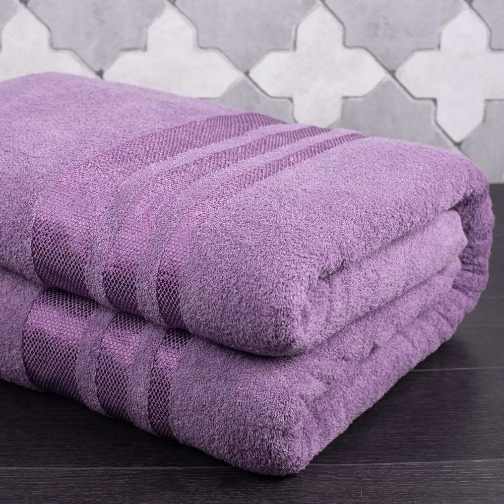 Простирадло Aisha Home Textile 200х220 см Пурпуровий (20648)