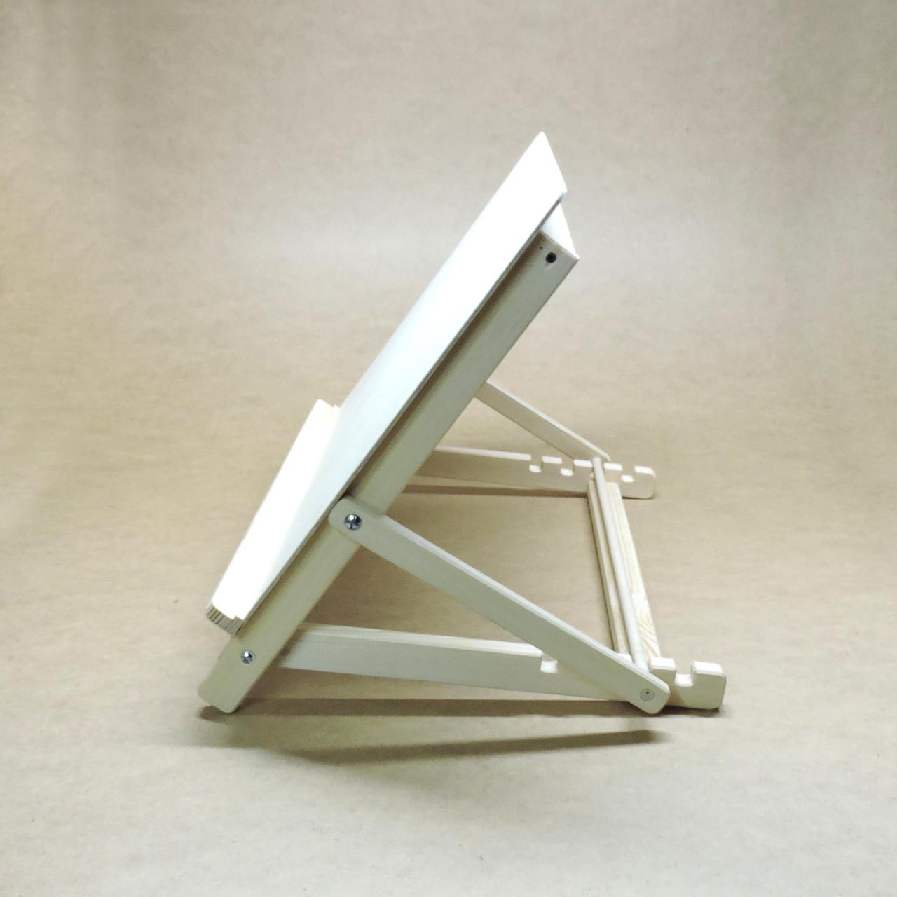 Мольберт из дерева Моне А2 настольный раскладной (МЛБ-000101) - фото 5 Мольберт из дерева Моне А2 настольный раскладной (МЛБ-000101) - фото 5