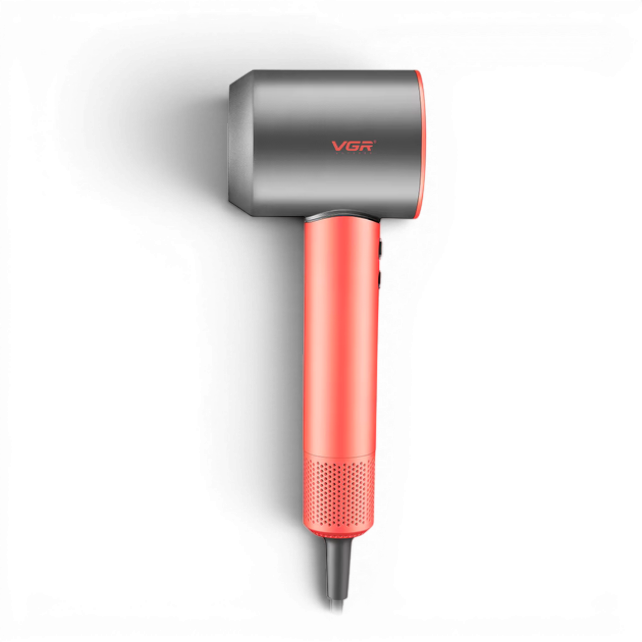 Фен профессиональный VGR V-431 с ионизацией холодным воздухом 2 режимами и концентратором Pink