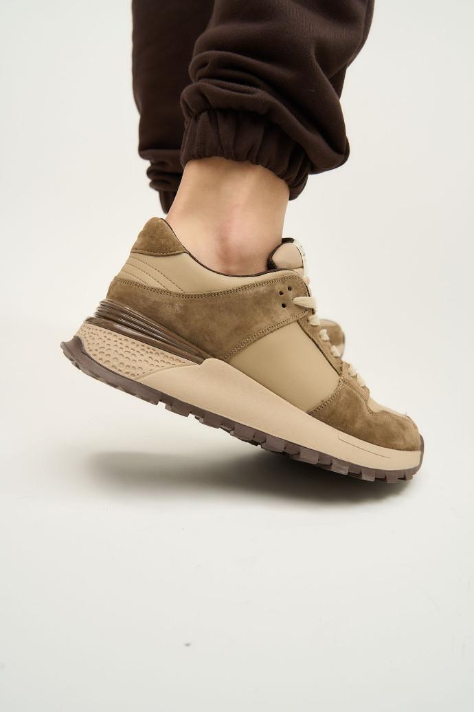 Кроссовки женские LONZA р. 38 Бежевый (179808) - фото 4