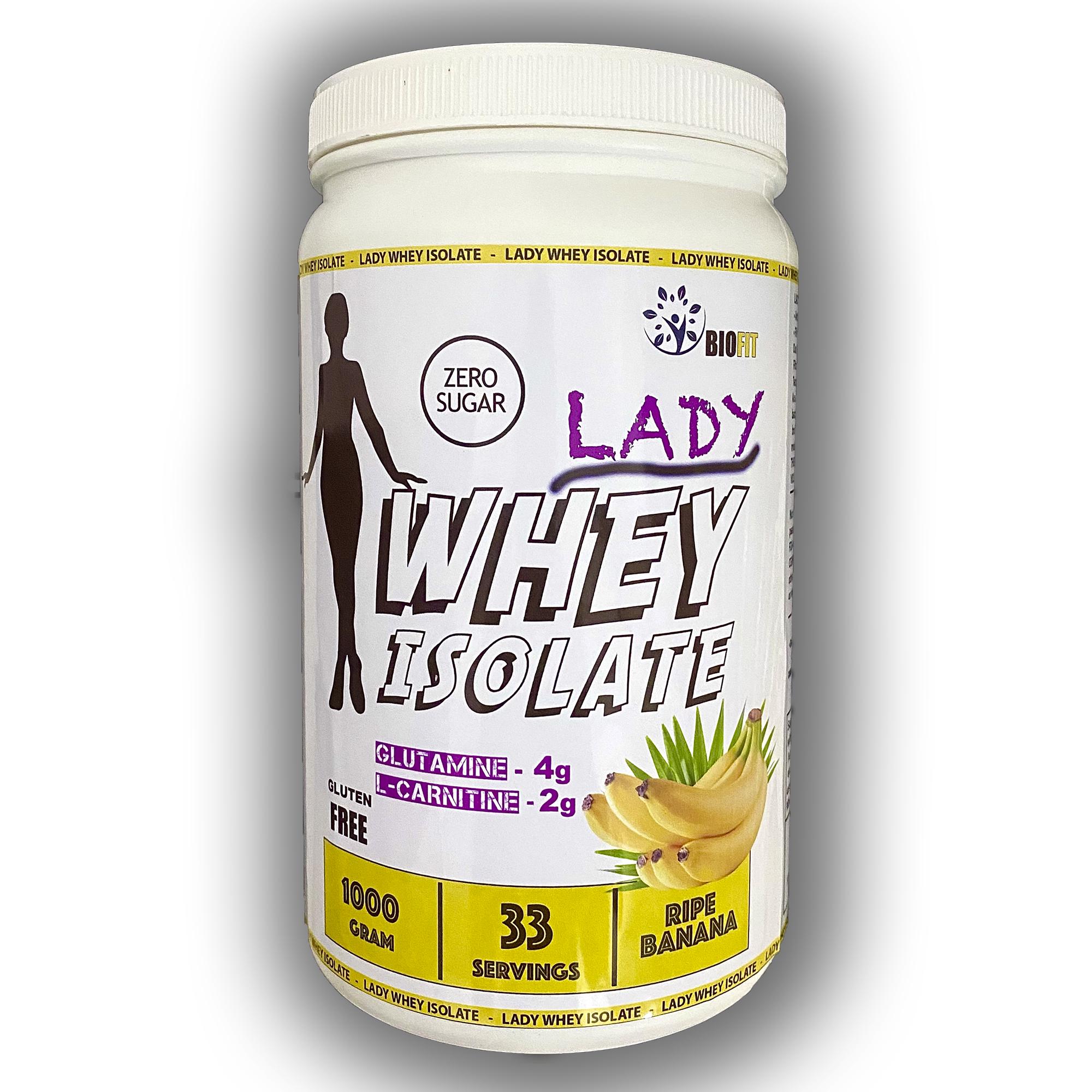 Коктейль белковый натуральный Lady WHEY ISOLATE Банан (30807508)
