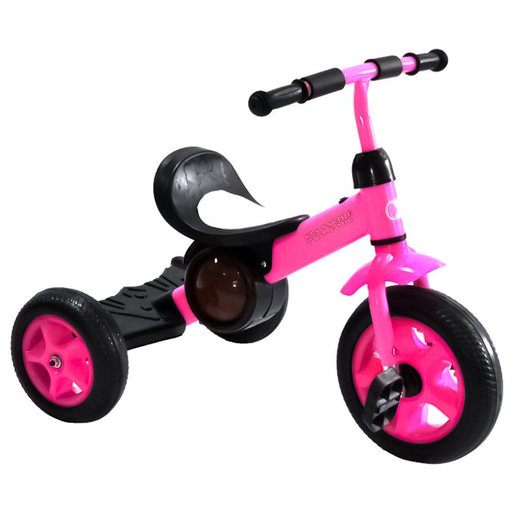 Велосипед трьохколісний Crossride Smart-Trike T102 2021 Рожевий (ard-0469)