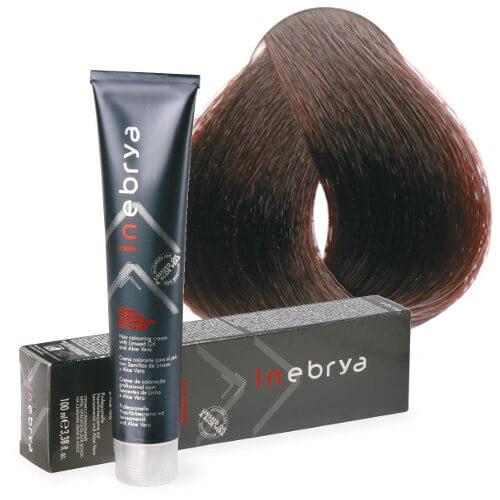 Крем-краска для волос Inebrya Color 4/4 каштановый медный 100 мл