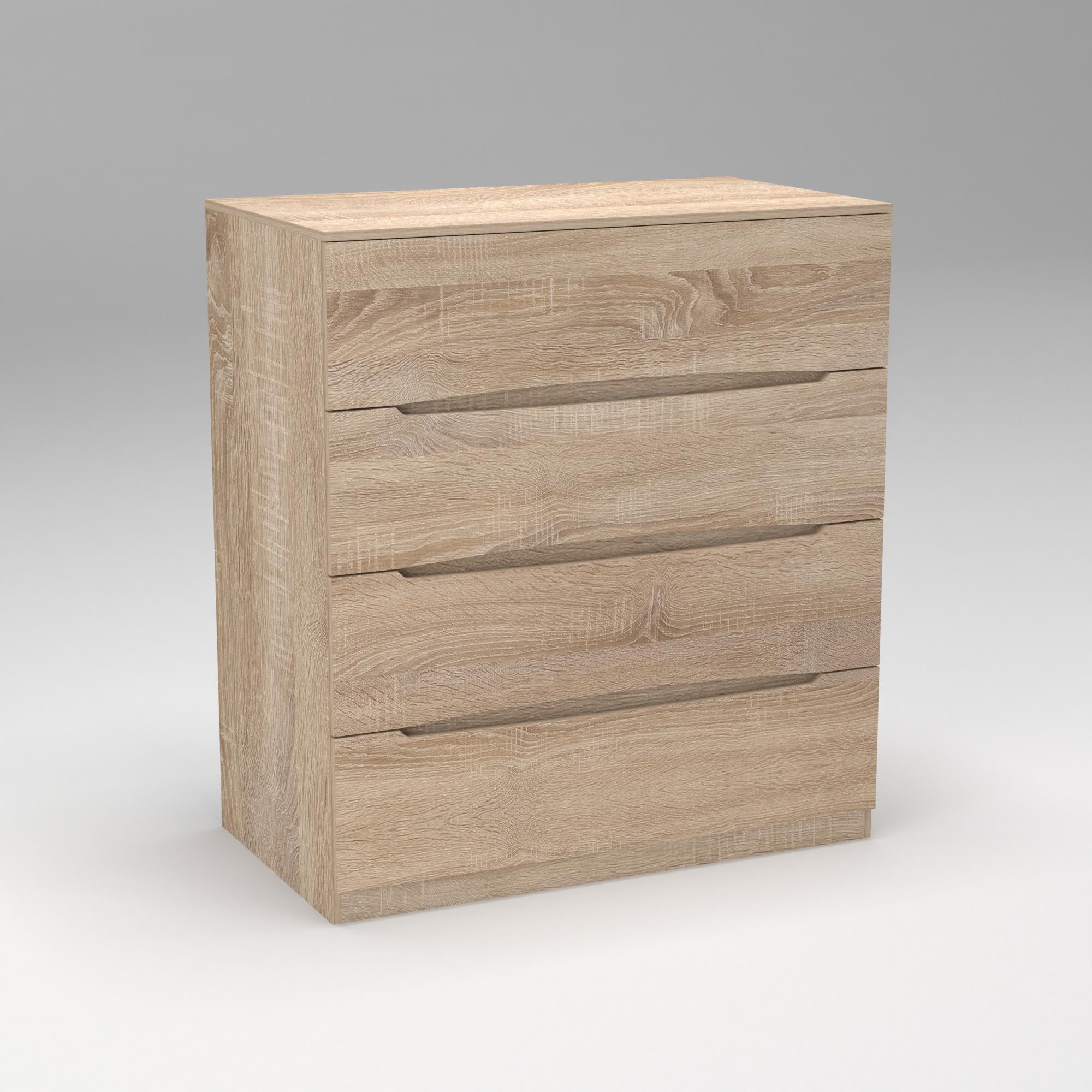 Комод Континент Дельта №1 1090х610х1200 мм Дуб Сонома (13237)