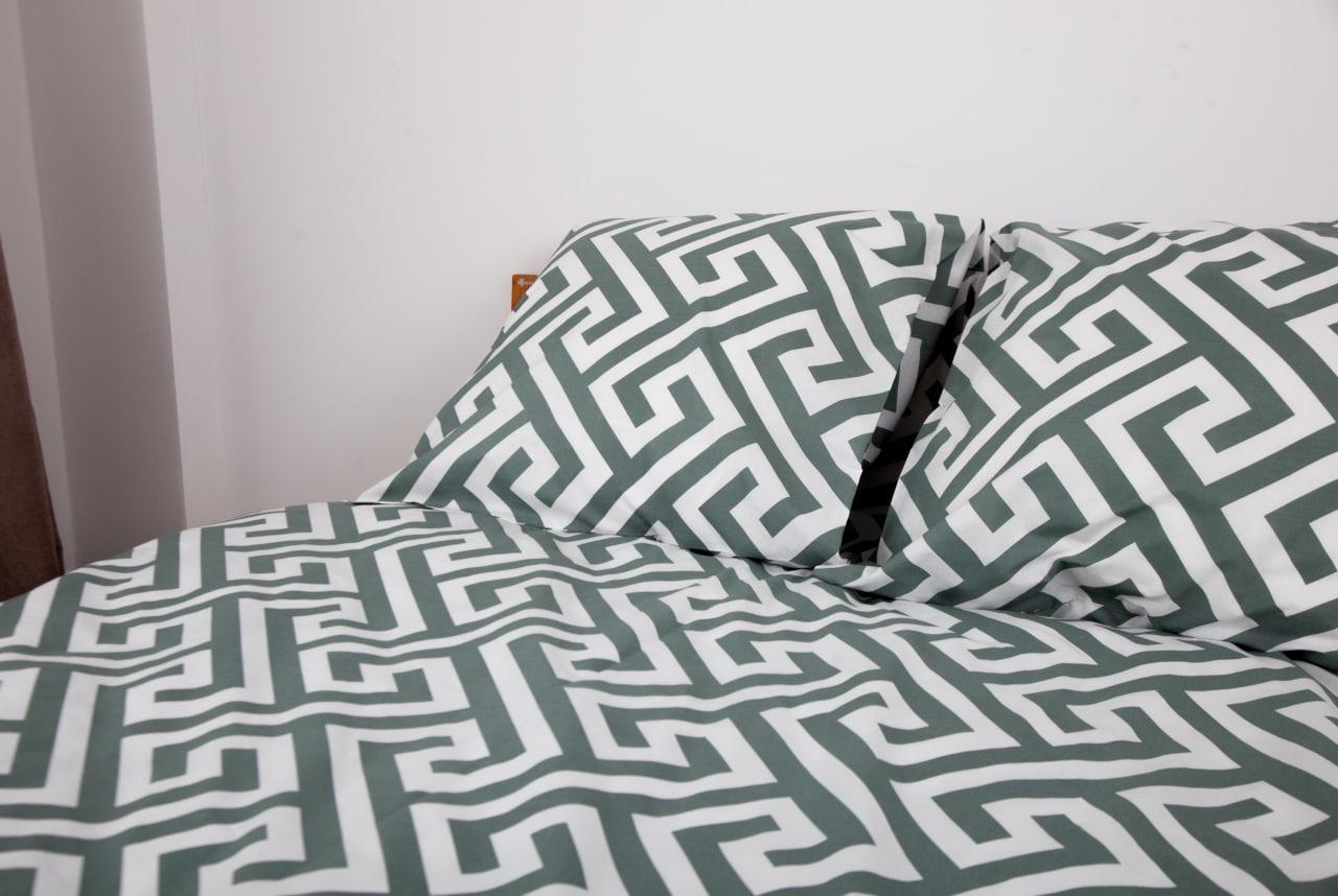 Комплект постельного белья ТЕП Happy Sleep Duo Labyrinth 70х70 см полуторный 150x215 см (18154) - фото 3