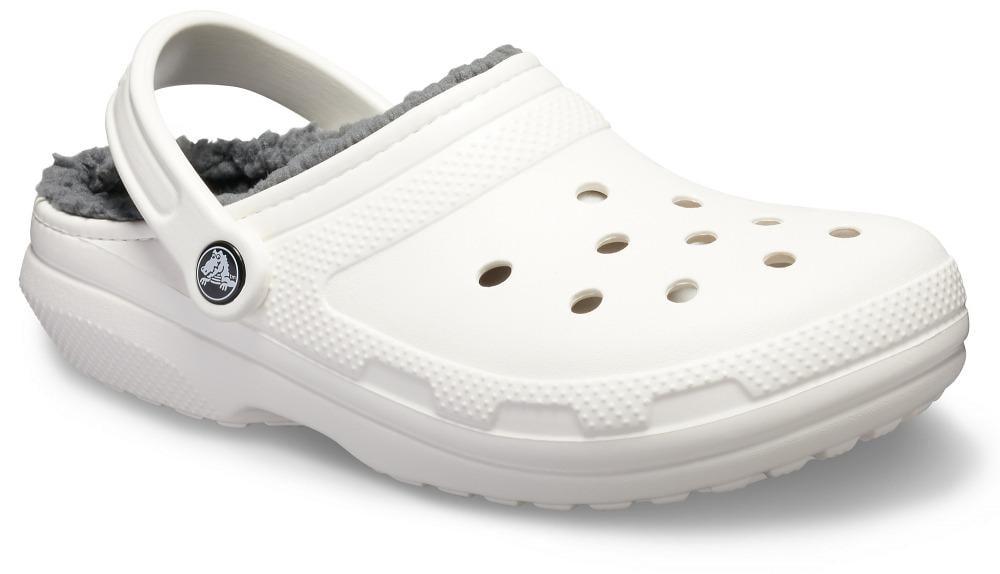 Сабо Crocs Classic Lined Clog M4 р. 36/23 см White (20566519) - фото 2 Сабо Crocs Classic Lined Clog M4 р. 36/23 см White (20566519) - фото 2