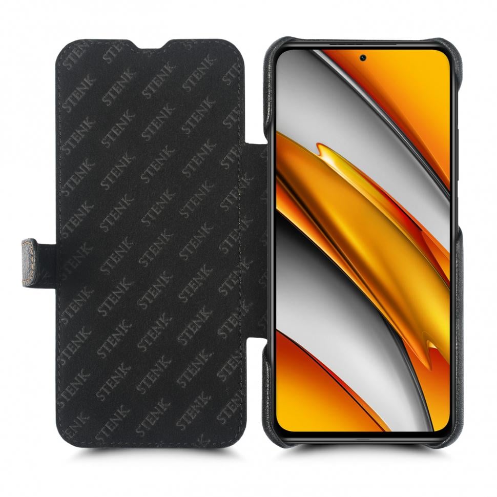 Чохол книжка Stenk Premium для Xiaomi Poco F3 Чорний (69189) Чохол книжка Stenk Premium для Xiaomi Poco F3 Чорний (69189)