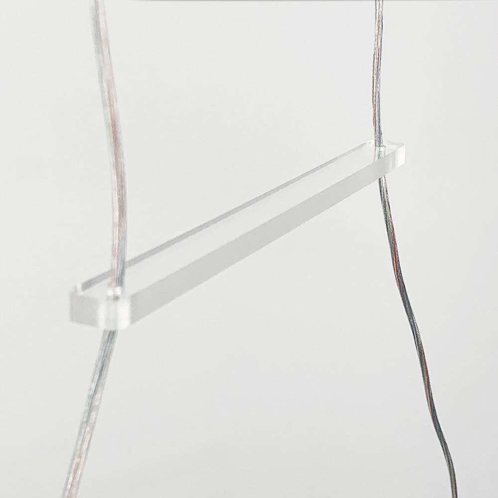 Світильник лінійний підвісний LED SCREW 100 см (h 20L BK) - фото 8