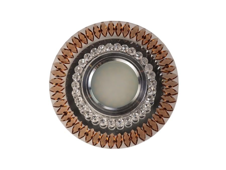 Светильник хрустальный точечный со встроенной LED подсветкой (XF001-CF LED)