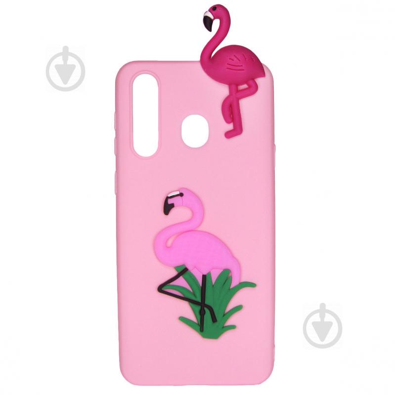 Чехол Cartoon Case 3D для Samsung Galaxy A20 / Galaxy A30 Фламинго (arbc6326) - фото 1