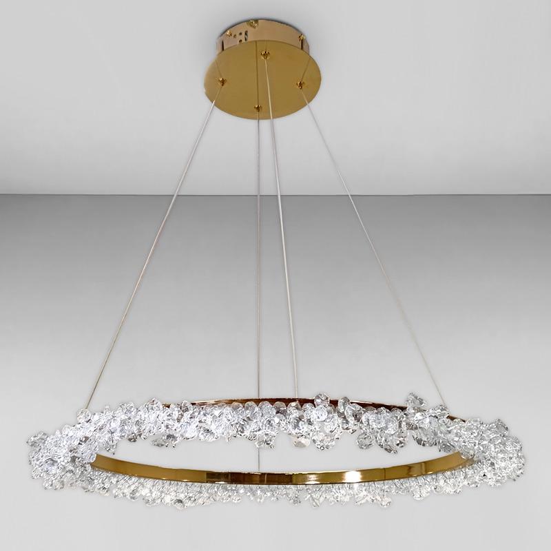 Люстра підвісна світлодіодна Light House LS-18100 600 LED 23W Бронзовий