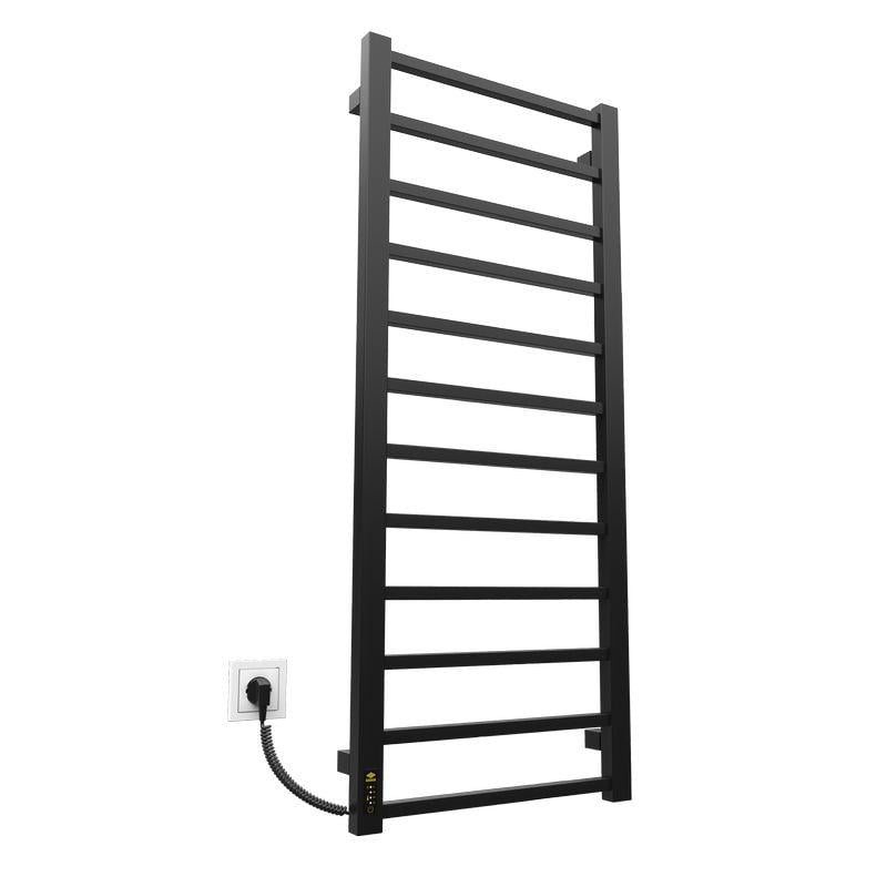 Рушникосушарка електрична KOSSER Лофт 1200х500/12 EL з таймером Чорний (2000962920581)