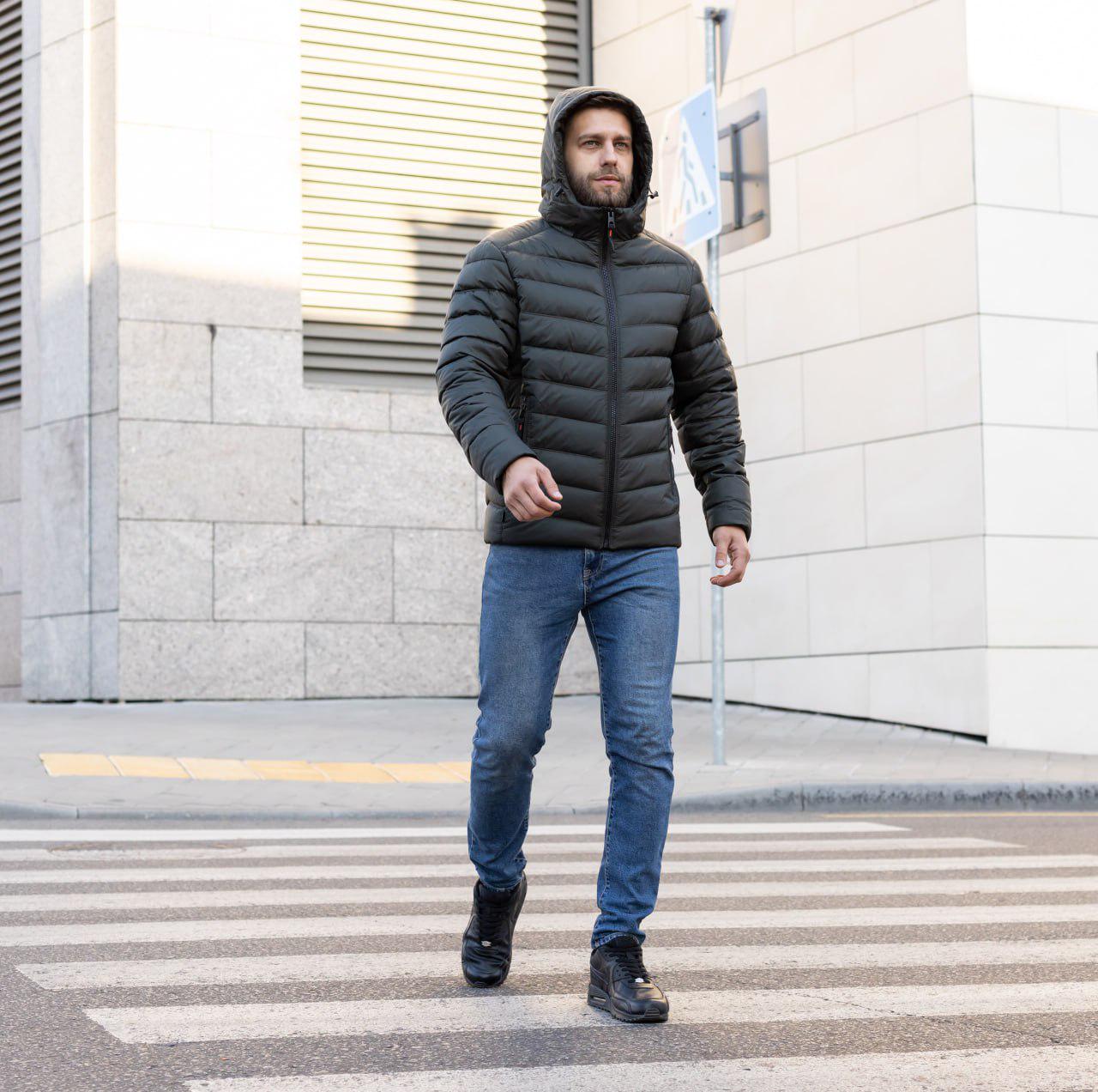 Куртка чоловіча зимова Vavalon 24-V р. 52 Хакі (29115930) - фото 5 Куртка чоловіча зимова Vavalon 24-V р. 52 Хакі (29115930) - фото 5