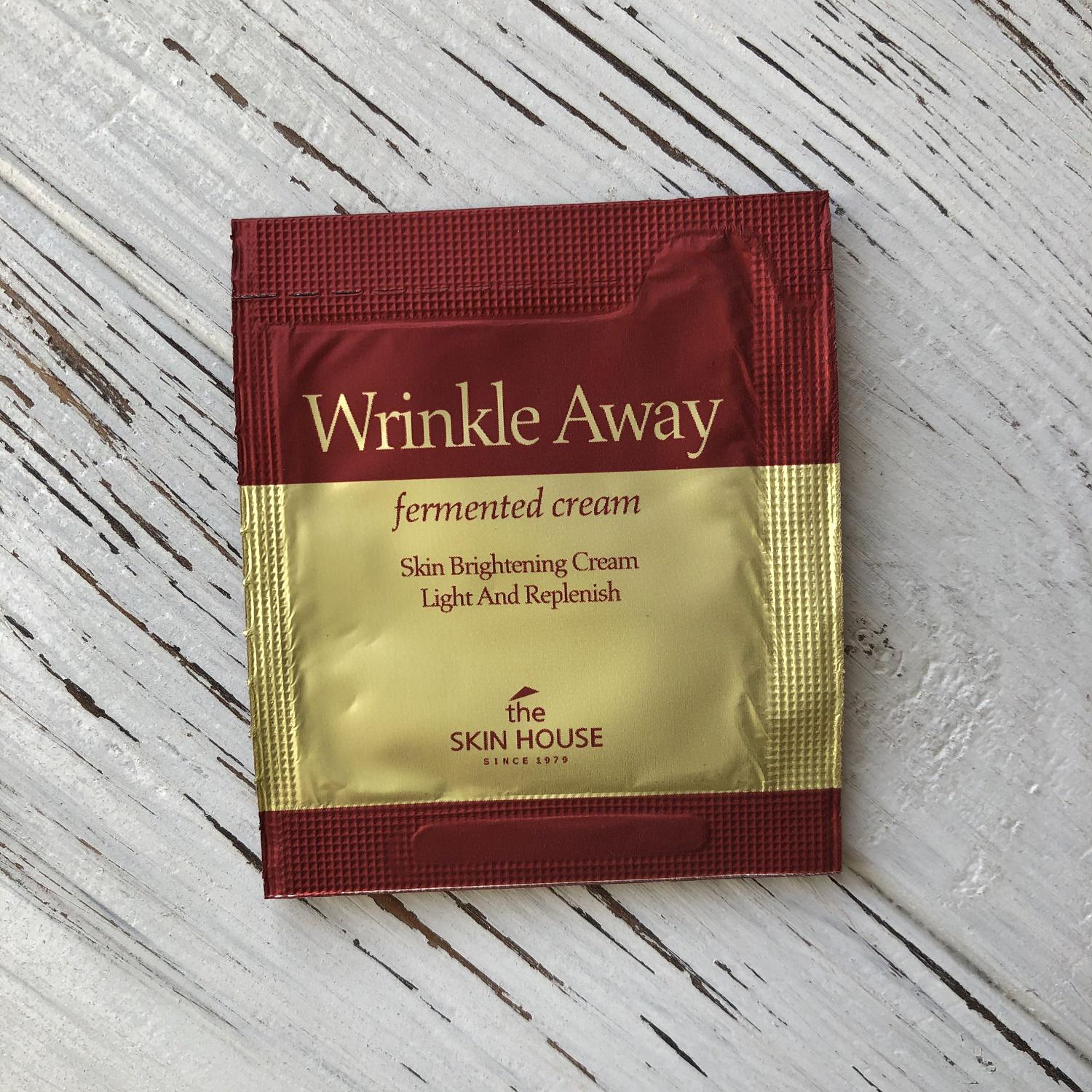 Пробник антивозрастной ферментированный крем The Skin House Wrinkle Away Fermented Cream 2 мл