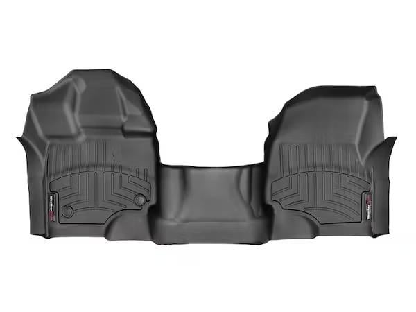 Килимки в салон Ford F-150 2015-2021 суцільні передні суцільний диван Чорний (447931)
