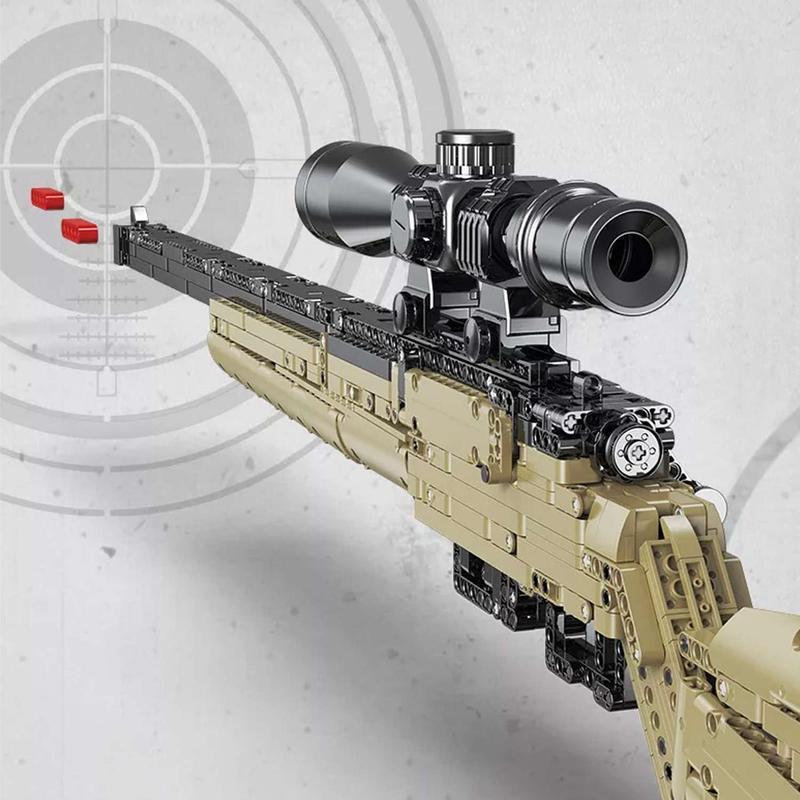 Конструктор снайперская винтовка Marksman M24 SWS 1114 деталей (мс9916кон) - фото 6 Конструктор снайперская винтовка Marksman M24 SWS 1114 деталей (мс9916кон) - фото 6