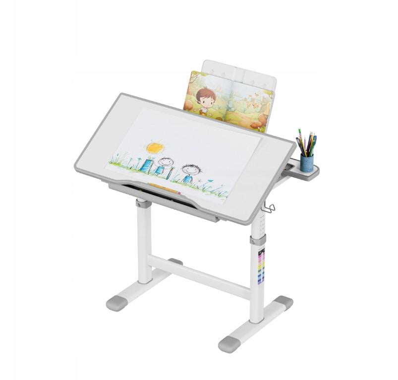 Стіл ергономічний дитячий Mark Adler Study 3.0 Grey - фото 3 Стіл ергономічний дитячий Mark Adler Study 3.0 Grey - фото 3