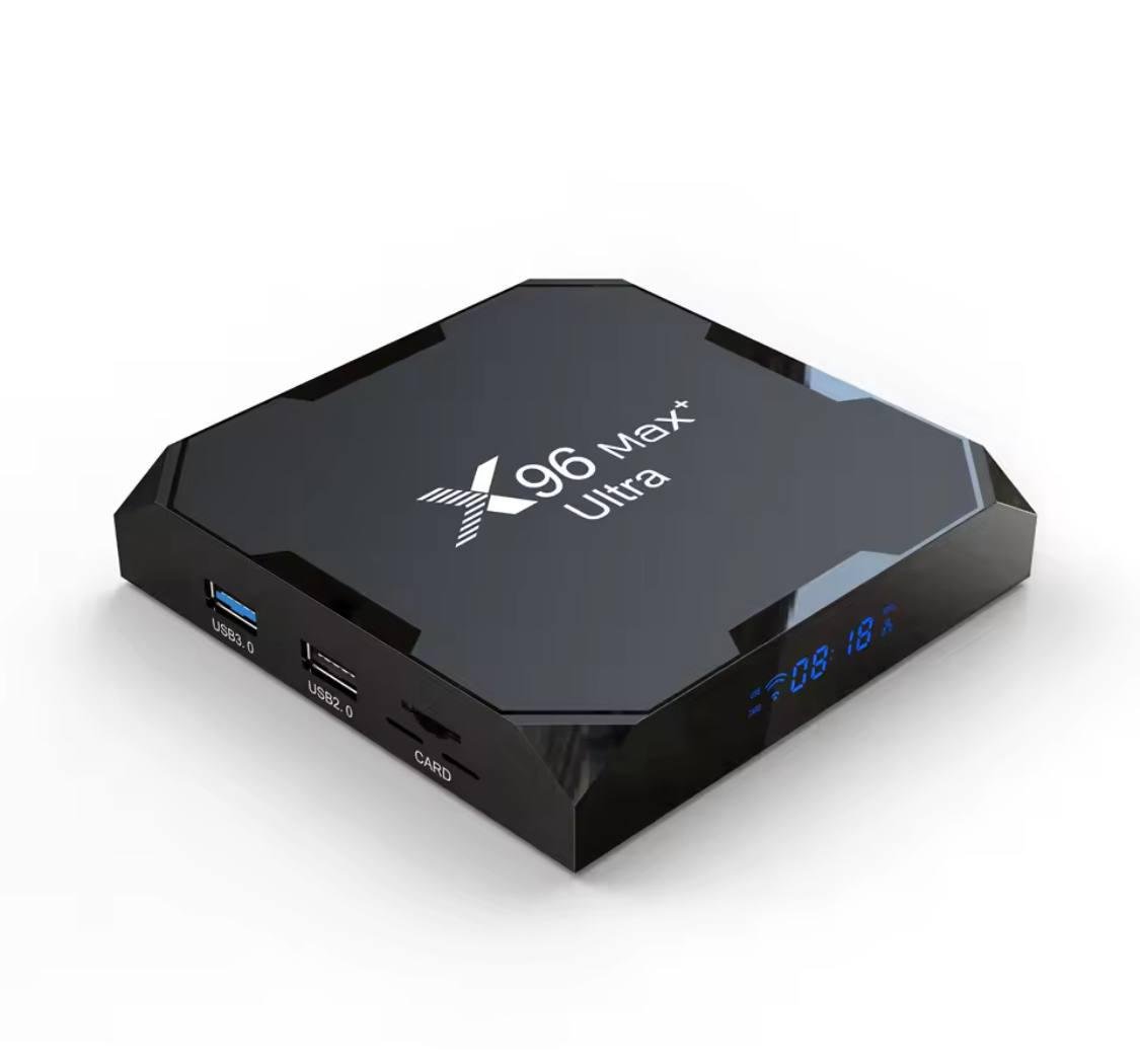 Смарт-приставка X96 Max Plus Ultra S905X4 4/32 Гб Smart TV Box Android 11 с прошивкой (X96Ul) - фото 6 Смарт-приставка X96 Max Plus Ultra S905X4 4/32 Гб Smart TV Box Android 11 с прошивкой (X96Ul) - фото 6