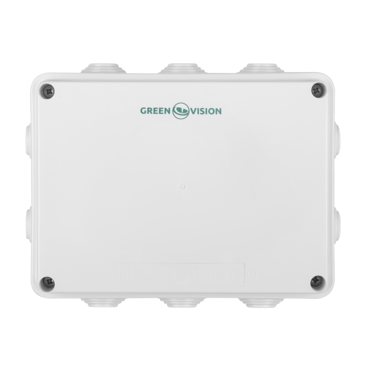Коробка распределительная GreenVision IP65 наружная с резинками 200х155х80 (2352549413) Коробка распределительная GreenVision IP65 наружная с резинками 200х155х80 (2352549413)