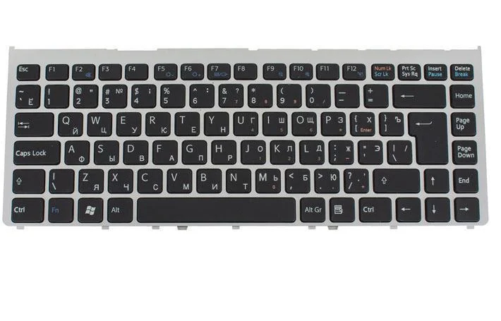 Клавиатура для ноутбука Sony VGN-FW Черный (184384)
