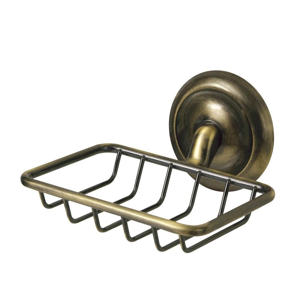 Мильниця нержавіюча сталь Bisk DECO A.B. 00406 13х12 см Бронзовий (26357440)