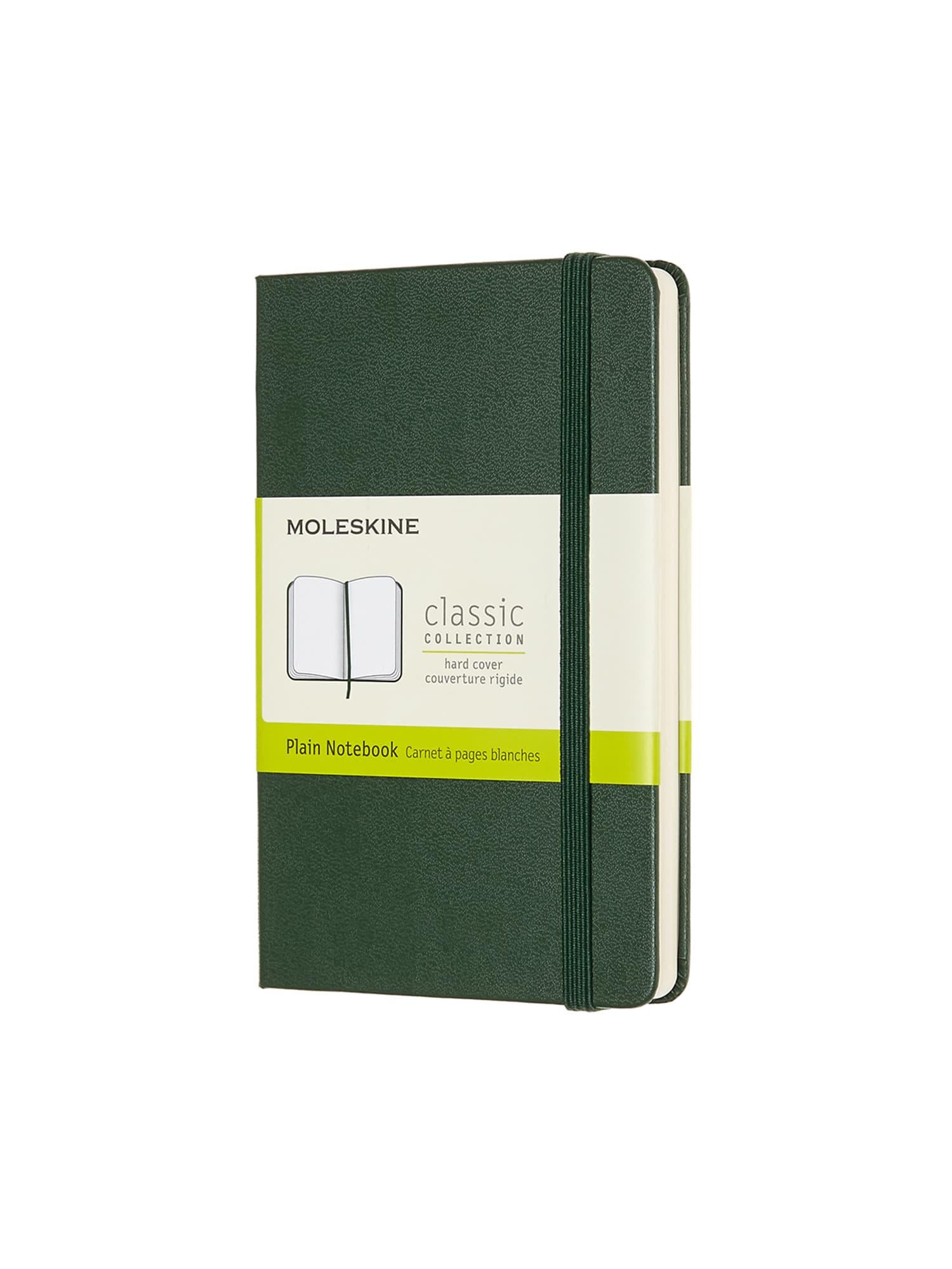 Записная книжка Moleskine Classic карманная нелинованная Миртовый/Зеленый (QP012K15)