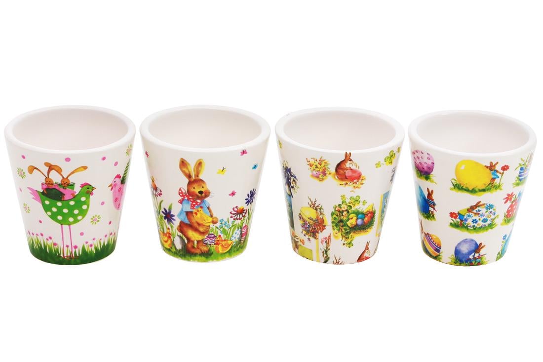 Пасхальное декоративное кашпо BonaDi 4 шт. (254-B17)