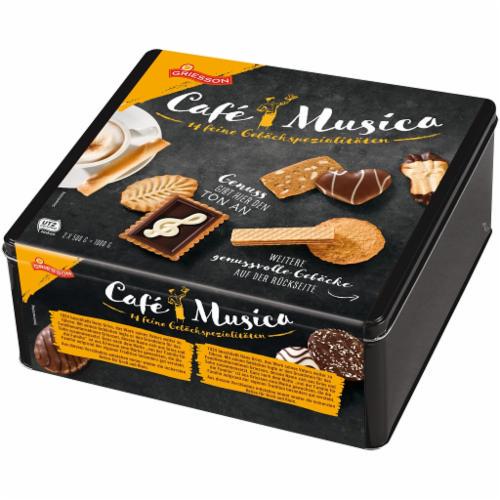 Печиво Griesson Cafe Musica Metal Box 1 кг (e81a3056)