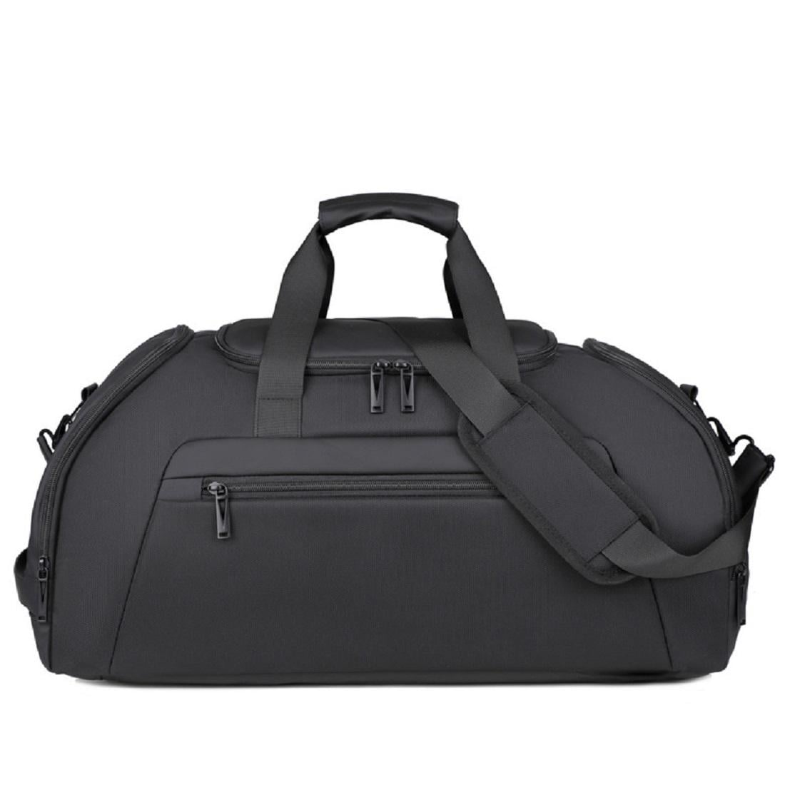 Сумка дорожная текстильная Royal Bag TB8-T18A спортивная Черный (8168)