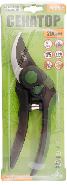 Секатор садовый MasterTool 14-6125 200 мм (427977) - фото 2