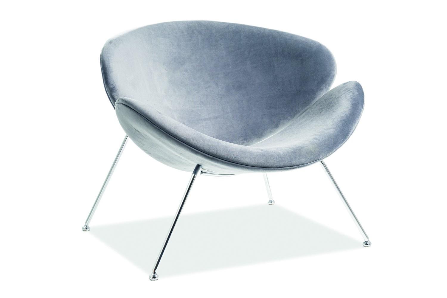 Кресло Major Velvet Серый (MAJORV14CH)