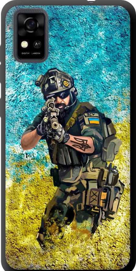 Чехол на ZTE Blade A31 Воин ЗСУ (5311b-2522-42517)