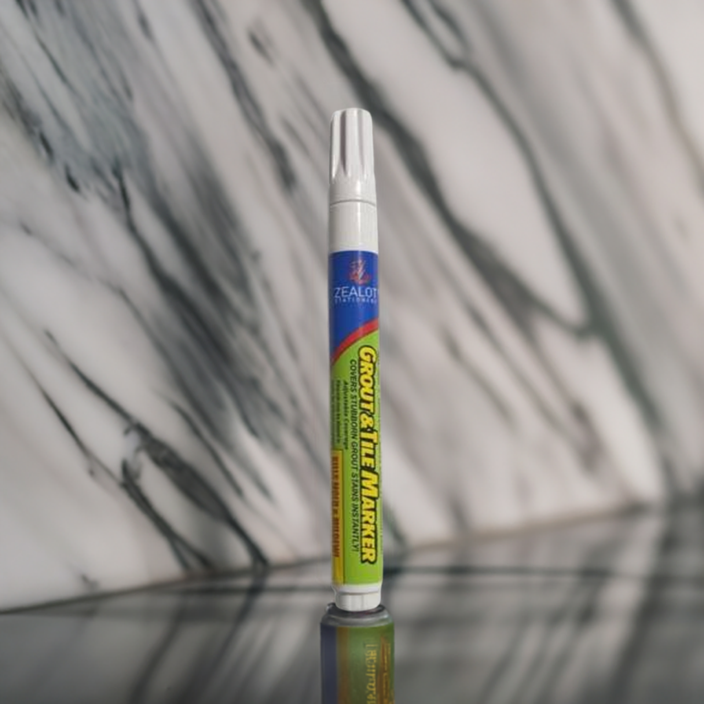 Маркер Grout-Aide для восстановления швов плитки и удаление грибка на кухне/ванной Белый - фото 2