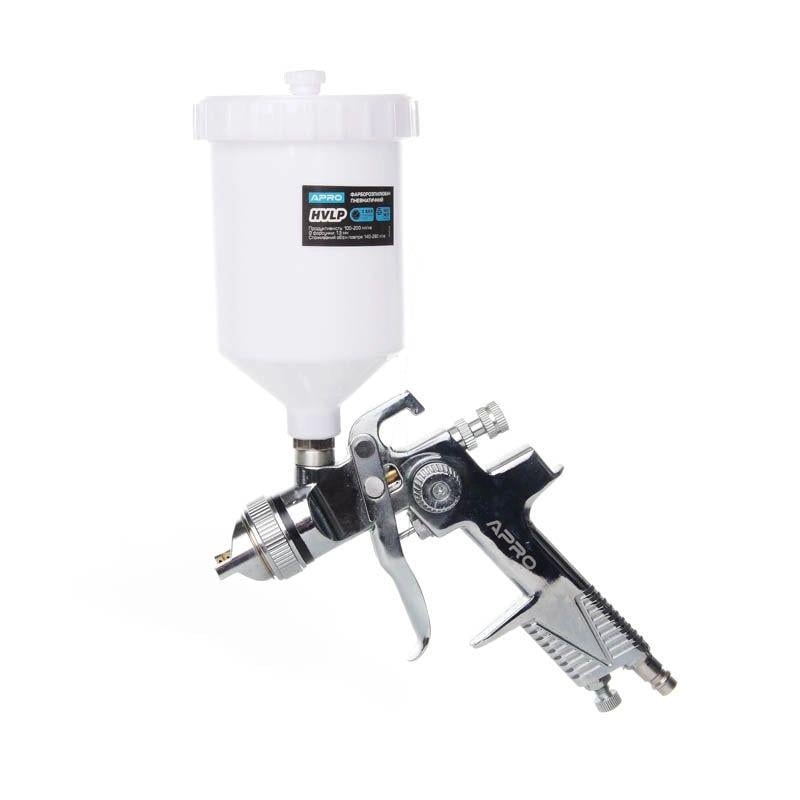 Фарборозпилювач Apro HVLP Ø1,3 мм в/б 600 мл (26278661)