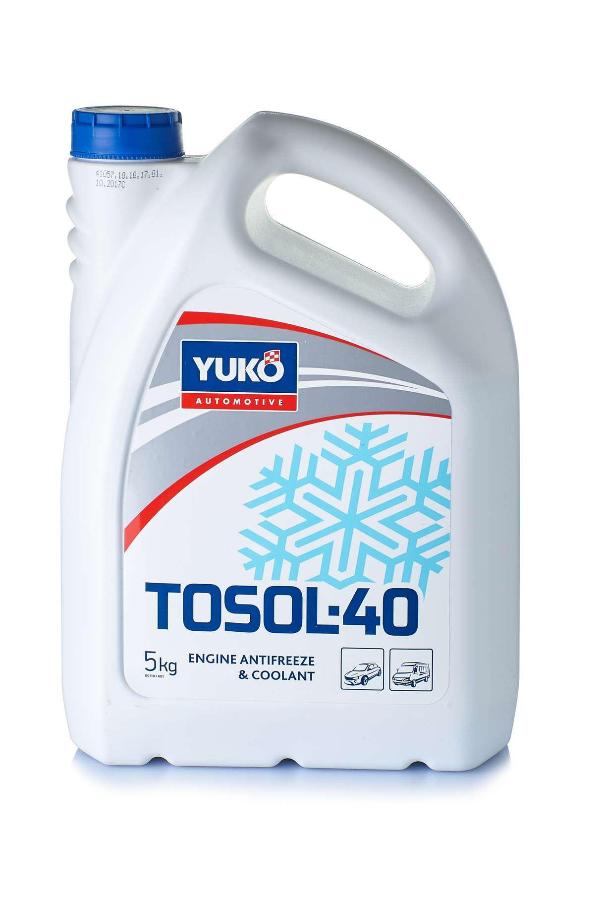 Тосол YUKO -40°C 5 л (28597)