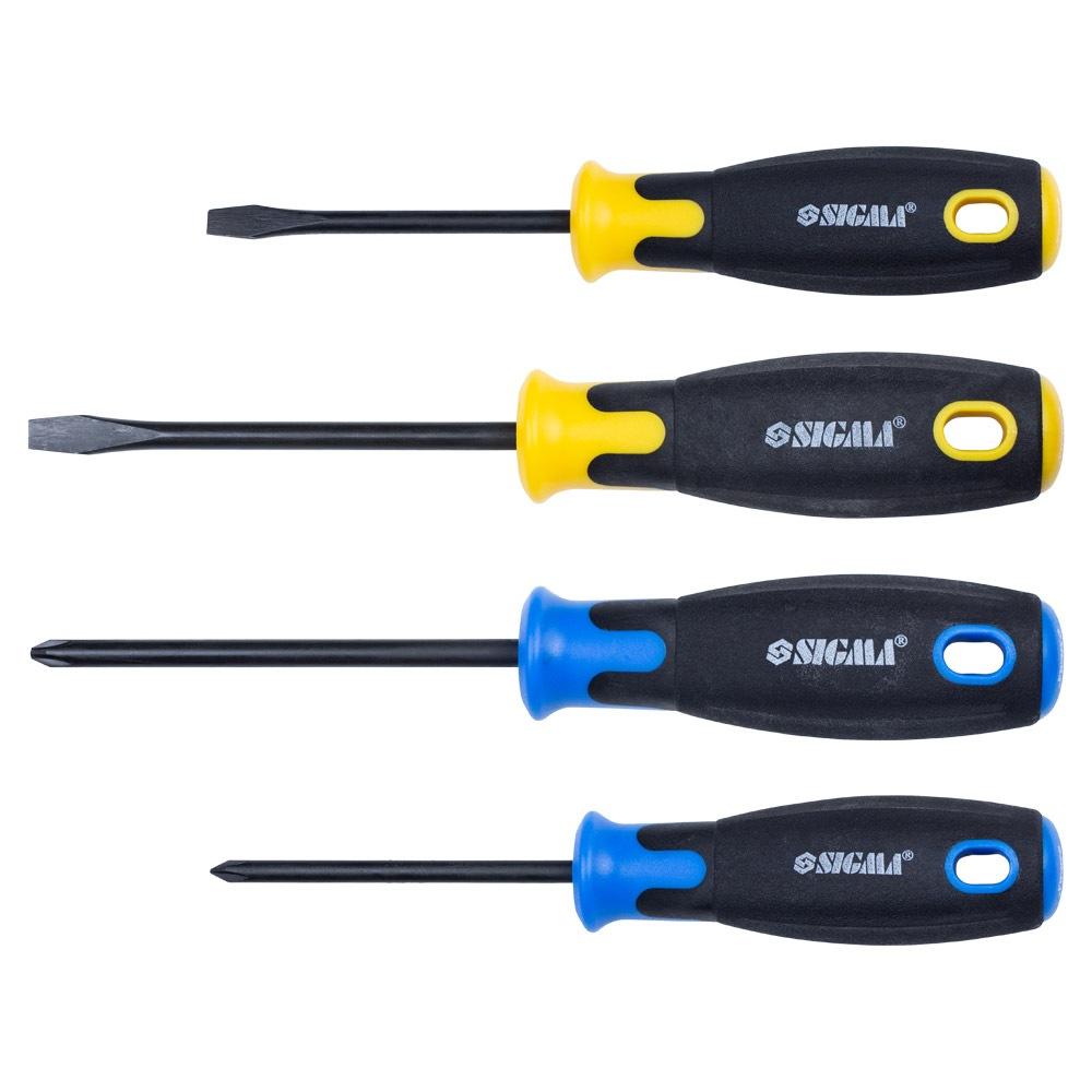 Набор отверток вороненых Sigma 4 шт. CrV (4007651)