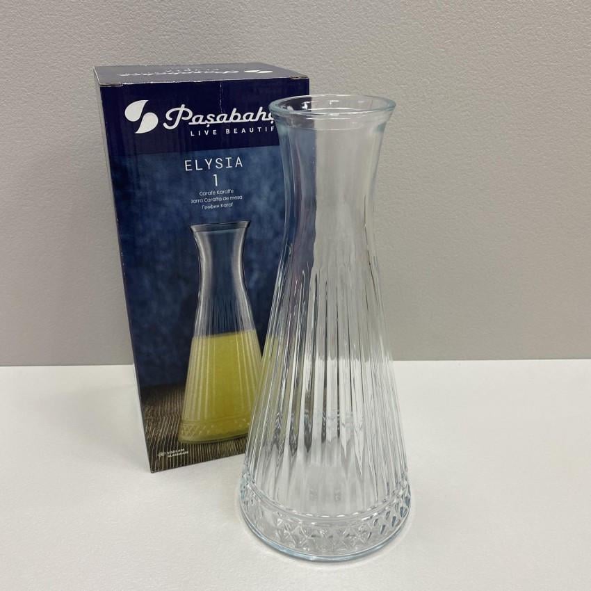 Графин стеклянный Pasabahce Elysia 940 мл (80403) - фото 3 Графин стеклянный Pasabahce Elysia 940 мл (80403) - фото 3