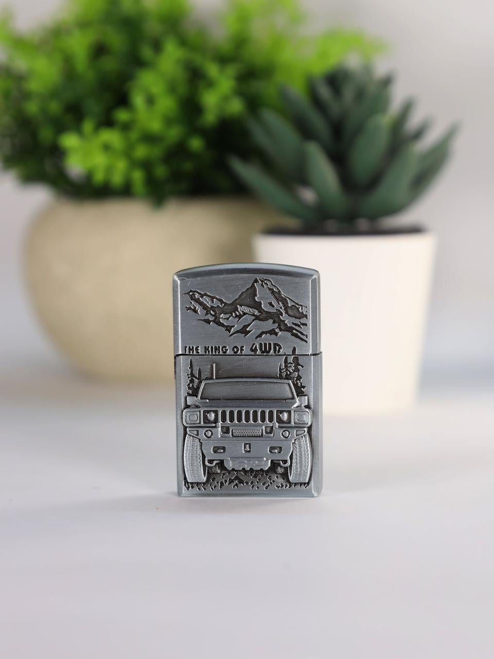 Зажигалка газовая Hummer №2-97 Серебряный (2907870393)