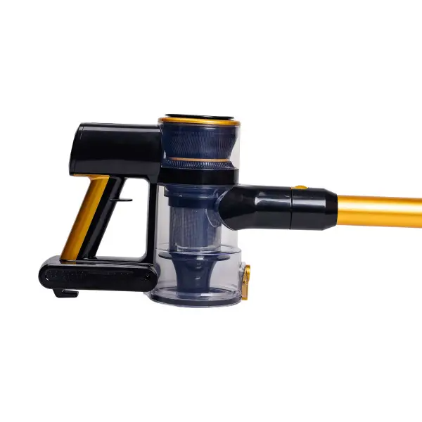 Пылесос вертикальный Sokany SK-13026 колбовый циклонный аккумуляторный 3300 Вт Золотой - фото 4 Пылесос вертикальный Sokany SK-13026 колбовый циклонный аккумуляторный 3300 Вт Золотой - фото 4