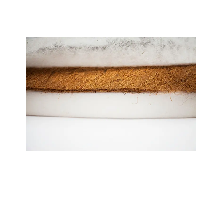 Матрац ортопедичний в дитяче ліжечко з кокосового волокна тришаровий 120х60х7 см (040) - фото 2 Матрац ортопедичний в дитяче ліжечко з кокосового волокна тришаровий 120х60х7 см (040) - фото 2