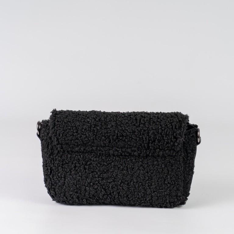 Сумка женская кросс-боди меховая XENIA № 36-23 искусственный мех и из эко-кожи Черный/Белый - фото 3 Сумка женская кросс-боди меховая XENIA № 36-23 искусственный мех и из эко-кожи Черный/Белый - фото 3