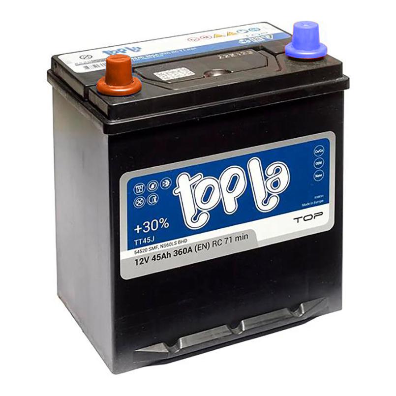 Аккумулятор Topla TOP Energy Japan 45 Ah/12 V+ - низкий (118145/54522SMF) - фото 2