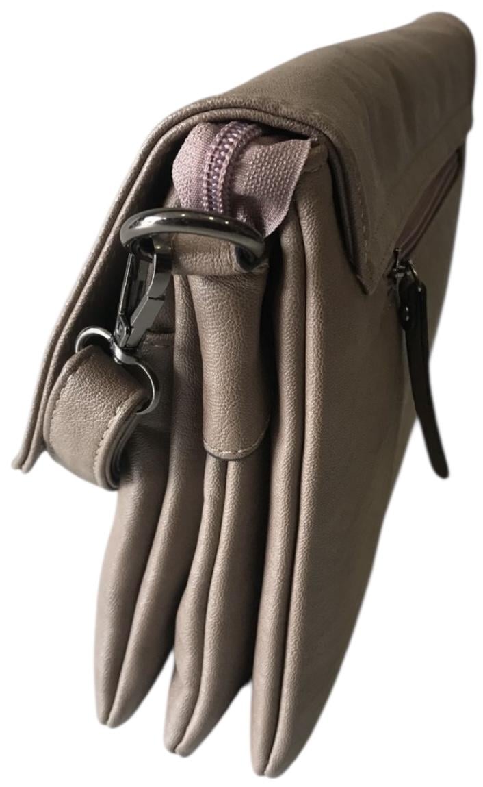 Сумка-клатч жіноча через плече Pretty Woman Коричневий (2880) - фото 2