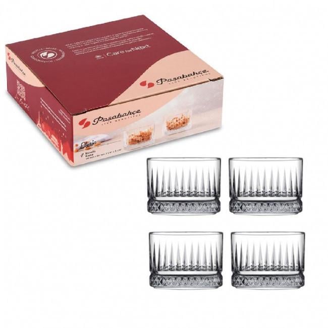 Набір салатників Pasabahce Elysia 530138 235 мл 8х8 см 4 шт. (25210943) - фото 4