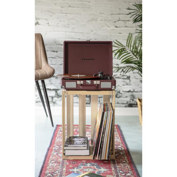 Граммофон Crosley Cruiser Bluetooth OUT Deluxe Burgundy (4646) - фото 4